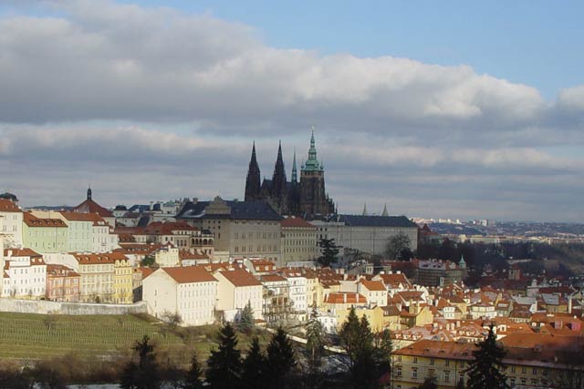 Обзорные площадки Праги: вид с холма Петршин