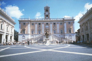 Капитолийская площадь в Риме маршрут прогулки