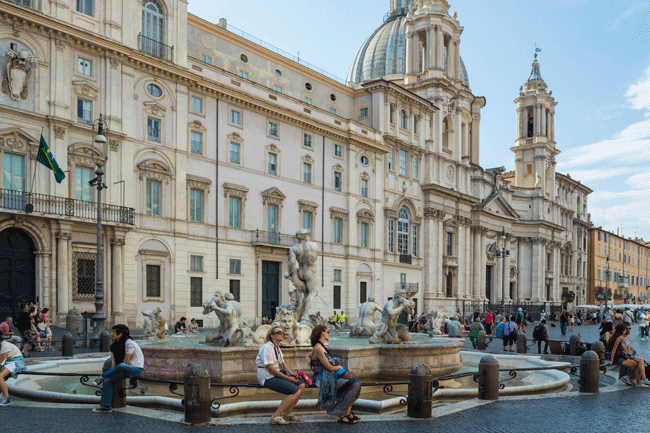 достопримечательности Рима: площадь Навона