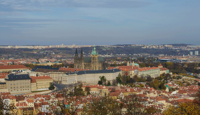 Районы и отели Праги в центре