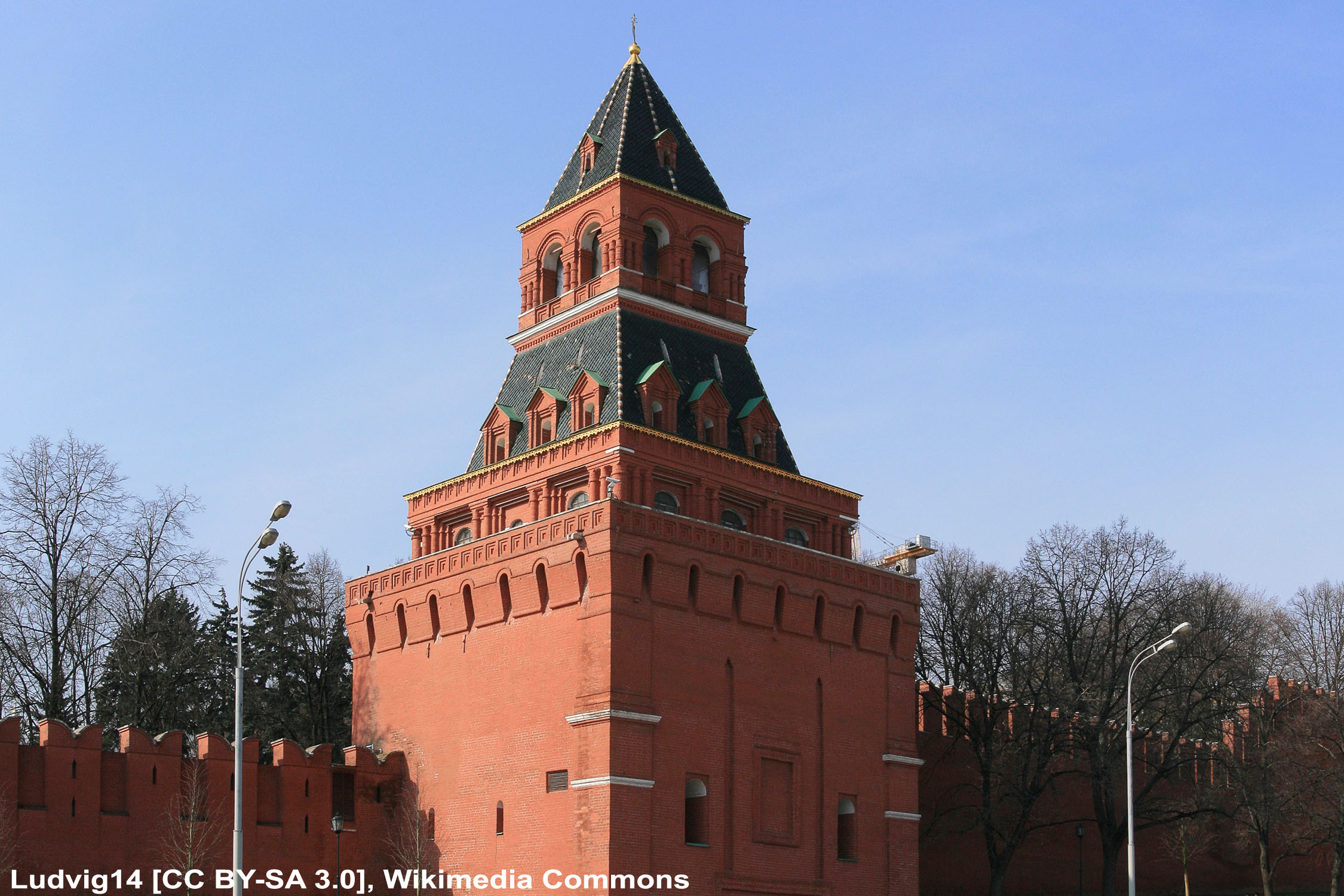 Константино еленинская башня московского кремля