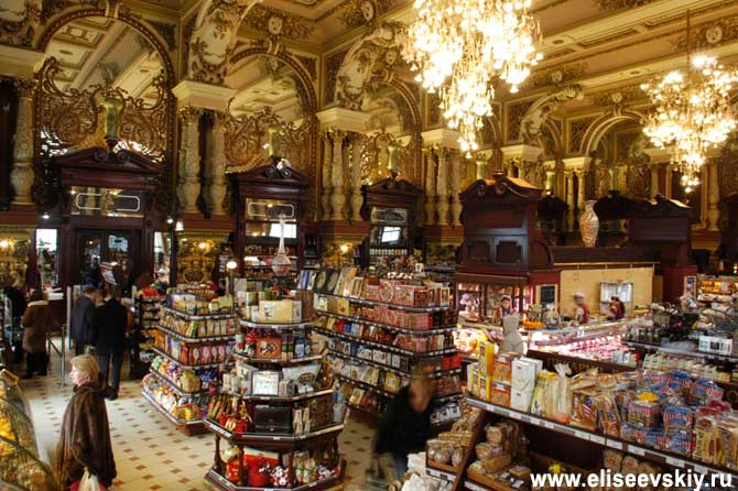 необычные и интересные места в Москве - Елисеевский магазин
