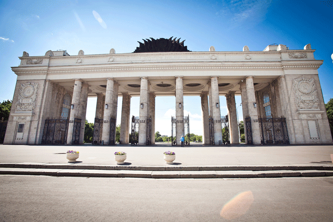 Парк Горького - интересные места Москвы