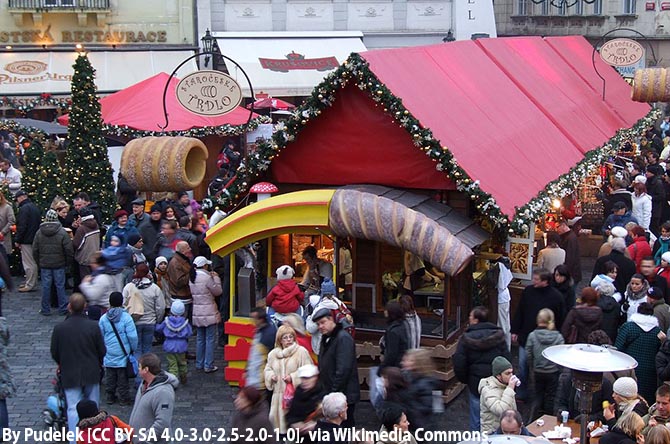 Прага новый год 2018 ярмарки