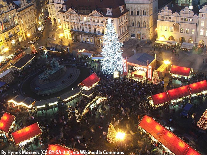 Новый год в Праге и Рождество
